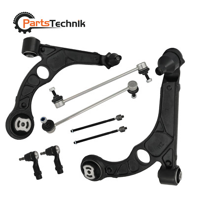 For 2013-2016 Dodge Dart 8x Front Control Arm Ball joint Tie Rod Kit