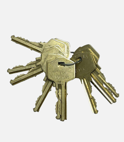 KABA Peaks High Security Pre Cut Keys Set of 10