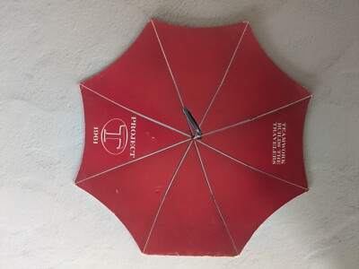 Project T -The Travelers Insurance 1961 Umbrella Shaped Advertising Piece VTG