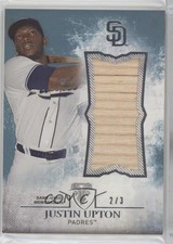 2015 Triple Threads Unity Single Jumbo Relics Sapphire 2/3 Justin Upton 0qo1