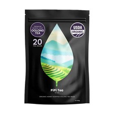 PiPi Tea Organic Oolong Tea Bags Whole Leaf 2...