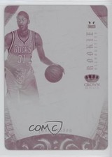 2012-13 Preferred Rookie Silhouettes Printing Plate Magenta 1/1 John Henson 3m8