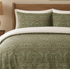 William Morris Blackthorn PINK TULIPS Duvet Cover Set 2 Vintage Floral Bedding
