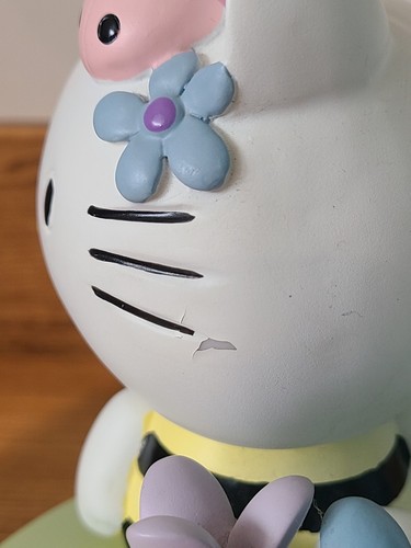 Lámpara de mesa Sanrio HELLO KITTY Bumble Bee vivero púrpura azul guinga 2007 - Imagen 11 de 19