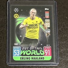 2021-22 Topps Match Attax UCL Extra Out of this World Erling Haaland #OUT15 2u3