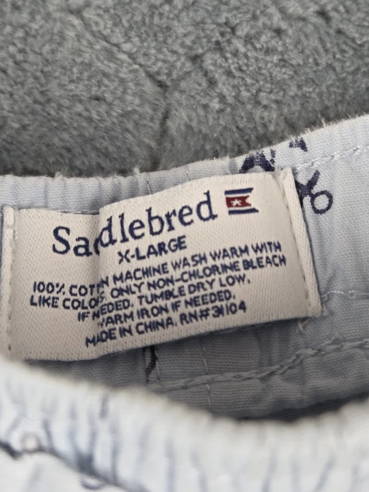 Pantalones de salón Saddlebred para hombre azul ancla XL Foto 3 de 4