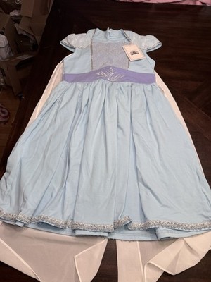 Only Little Once Ice Queen Dress Cape Size 12 NWT Elsa Frozen