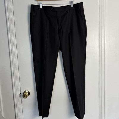 Michael Kors Wool Dress Pants Black Mens Size 36x30