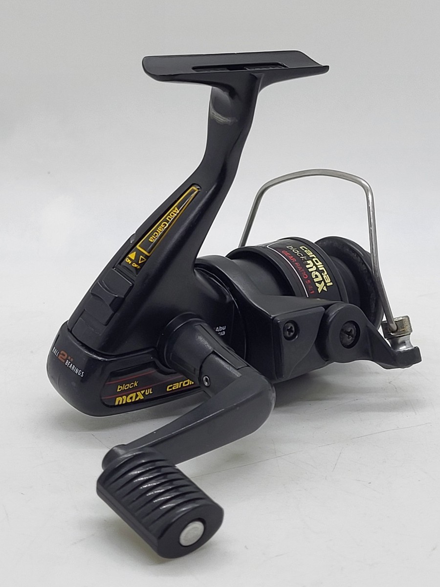 Abu Garcia Cardinal Black Max UL, Ultra Light, 5.4:1 Ratio, L or R