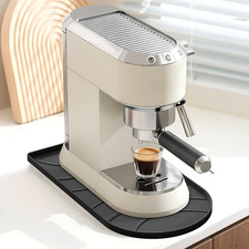 Silicone Coffee Mat,15.8"X 7.8"In Bar Mat for Countertop,Heat-Resistant,Non-Slip