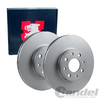 2X JP Group Bremsscheiben Ø257Mm BelÜFtet Vorne Passend FüR Alfa Romeo 145 146
