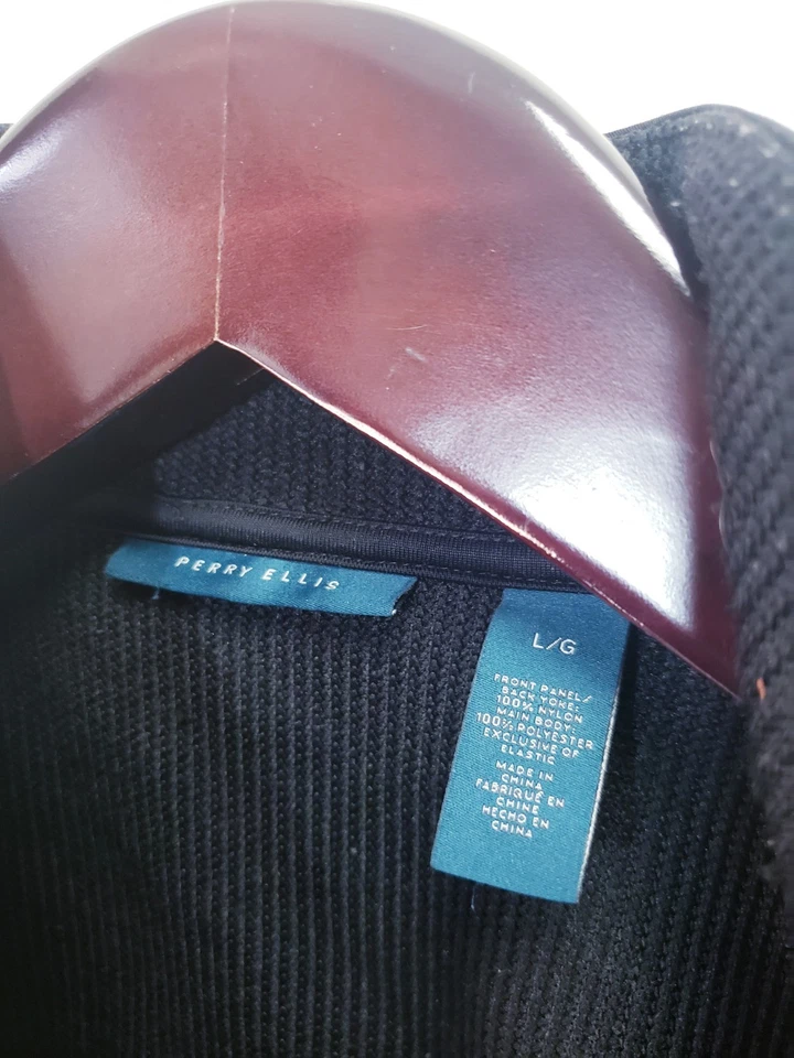 Perry Ellis Jacket Mens Navy Blue Size L - Image 3 of 3