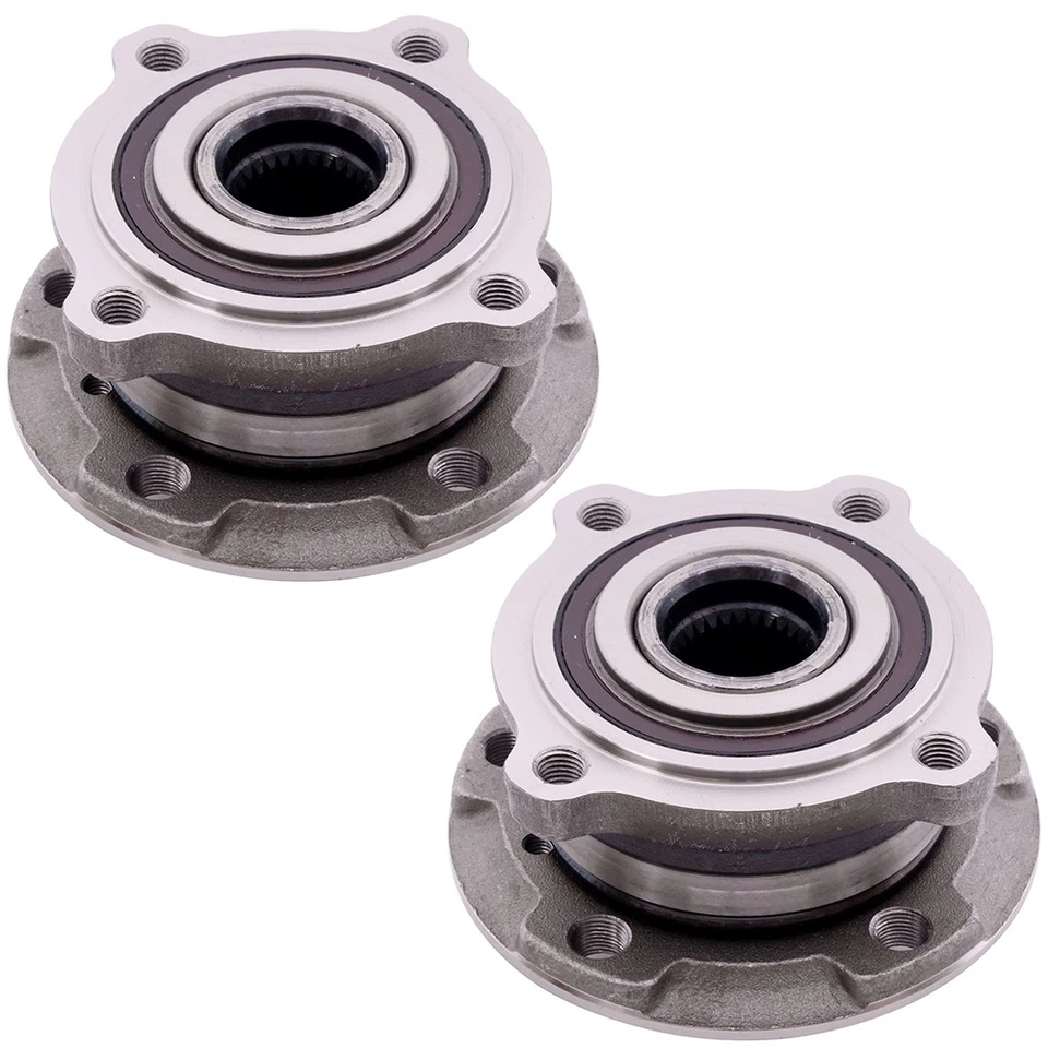 2x Front Wheel Bearing Hub w/ABS For 2007-16 Bmw X5 X6 Sport Utility 513305 Foto 2 de 4