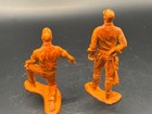 1960s Topper Toys Service Station Orange Attendants Figures LOT of 2 — photo 4