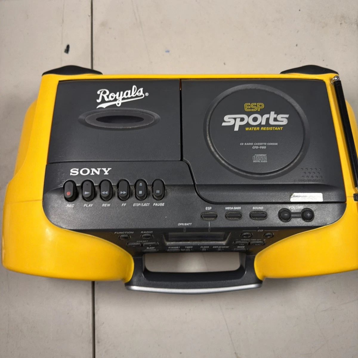 Sony Yellow Portable Stereos & Boomboxes with Headphone Jack for