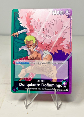 One Piece TCG-Donquixote Doflamingo(OP04-019)Leader-Kingdoms of Intrigue-English