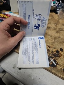 Nintendo NES Manual Only Spy VS Spy 