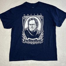 Boston Sports Apparel Co Bill Belichick Social Distancing Pioneer Shirt Navy XL