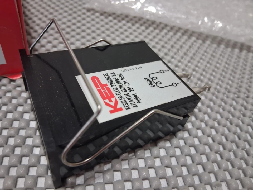 NUEVO Kessler-Ellis 24V DC 6 dígitos contador de impulsos base de cables mecánicos Foto 4 de 4