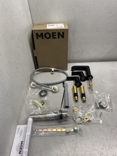 Moen TV6708BL Genta LX 2 Handle Widespread Lavatory Faucet Black