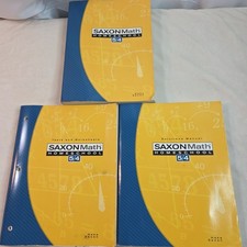Saxon Math Homeschool 5/4 Book Set Textbook, ...