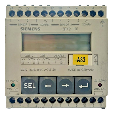 Siemens 3RX2 110 Sonar Signal Auswertegerät 24V DC