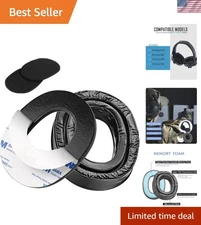 Durable Replacement Gel Ear Pads for Peltor Sport Tactical 100/300/500 Series