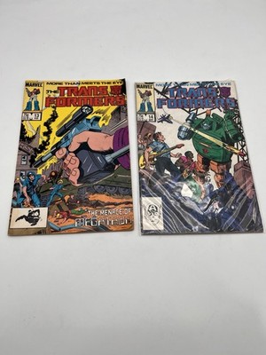 Trans- Formers Comics Lot Of 2 #13 & 14, 