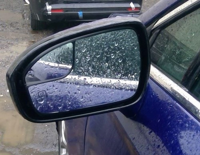#ad Driver Left LH Side View Mirror in J4 Blue 15 2016 17 Ford Fusion $137.53