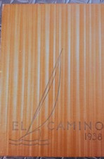 *1938 - EL CAMINO -  NORTH HOLLYWOOD - HIgh School Annual