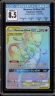 Pokemon Mewtwo & Mew GX Unified Minds Secret Rare #242 CGC 8.5