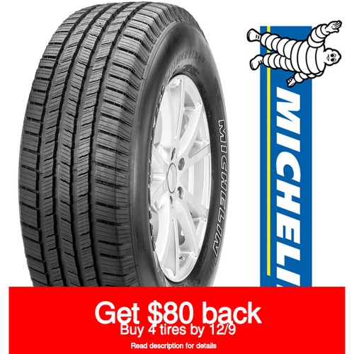 MICHELIN Defender LTX M/S LT265/75R16 123/120R OWL 10 Ply (Quantity of ...