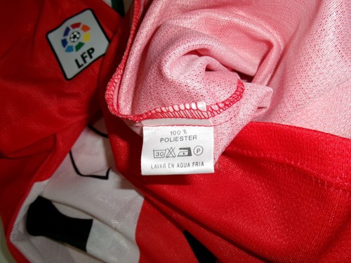 JOSÉ SINVAL camiseta original roja Puma 1995 1996 Liga 95-96 camisa CP MÉRIDA - Imagen 7 de 9