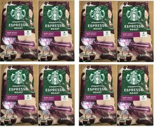 8 Large Bags Starbucks Espresso Dark Roast Whole Bean Coffee 40 oz Each 320 oz