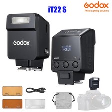 GODOX iT22 S Pocket Flash Speedlight Mini Flash with Intuitive Screen for Sony