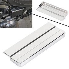 Chrome Motorcycle Battery Top Cover For Harley Sportster 1000 Wide Super Glide