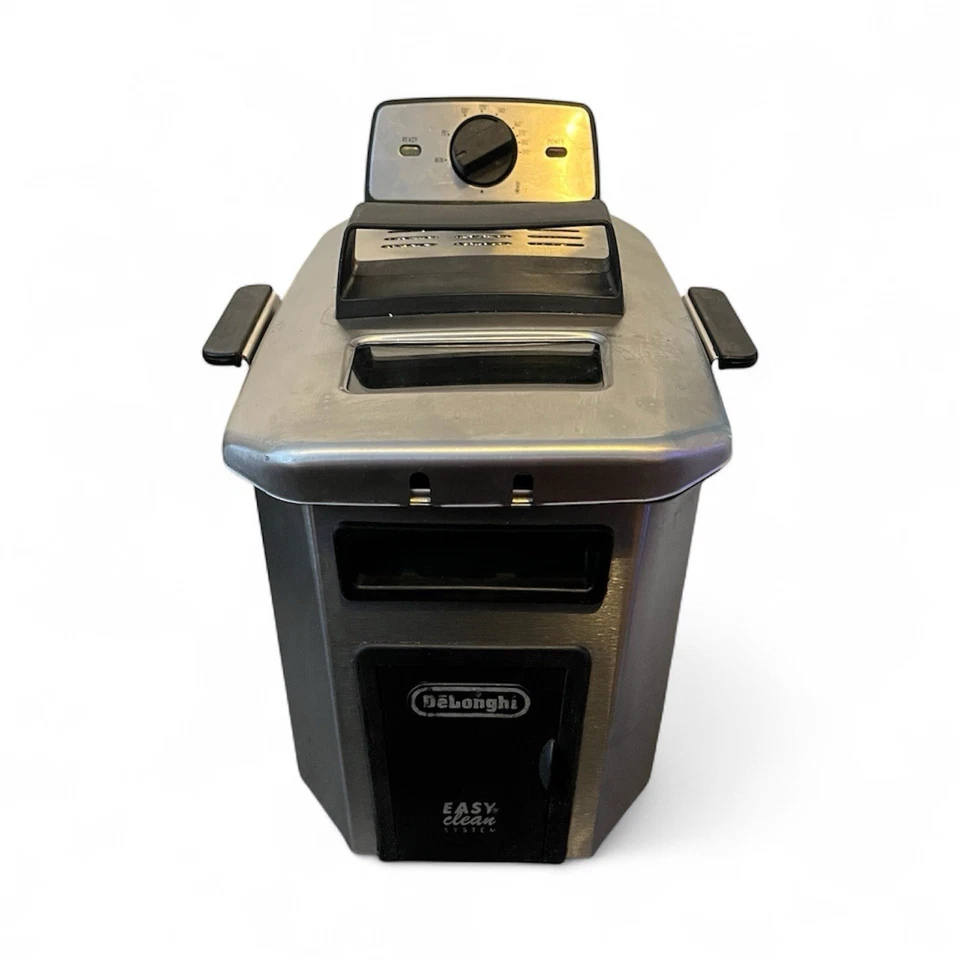 Delonghi Fritteuse F24502CZ Edelstahl Easy Clean