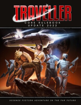 Traveller Core Rulebook Update 2022- HC/EN - MGP40058