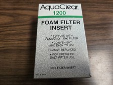 AquaClear 1200 Foam filter Insert For 1200 Filters - New old Stock