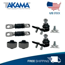6 Pcs Front Control Arm Bushings + Ball Joints For Toyota CAMRY 92-01