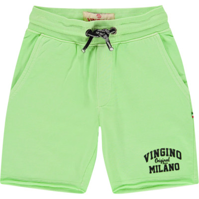   VINGINO Jungen Short kurze Hose B-LOGO-GD-SHORT fresh neon green Gr.128-176  