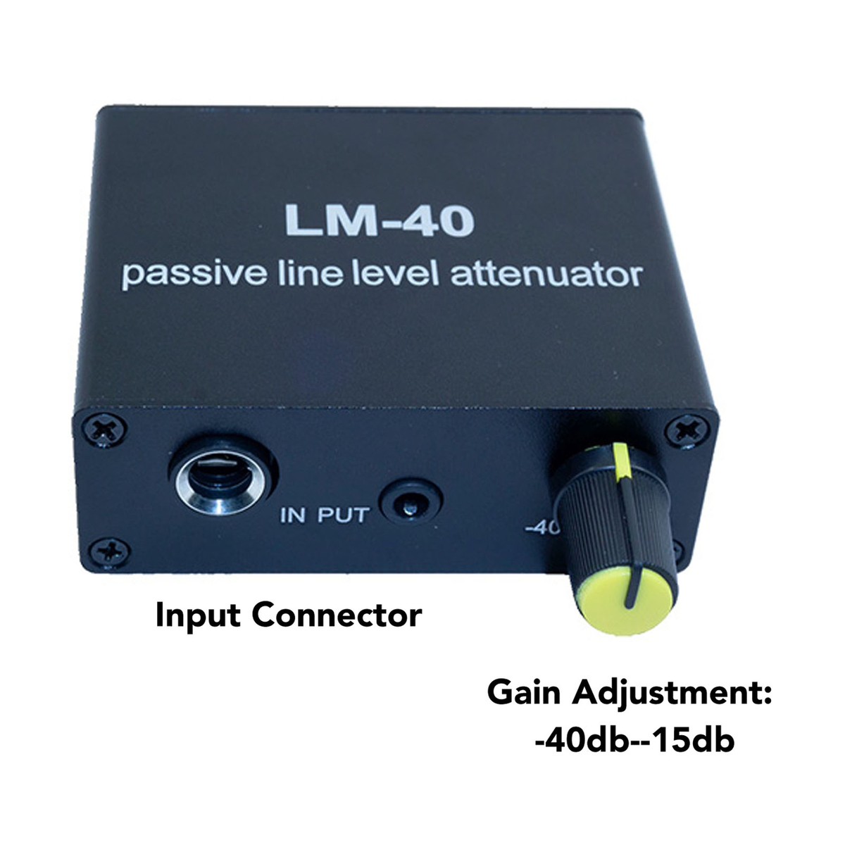 Sound Passive Attenuator -40db-15db Sound Volume Control Sound Passive Attenuator -40db-15db Sound Volume Control