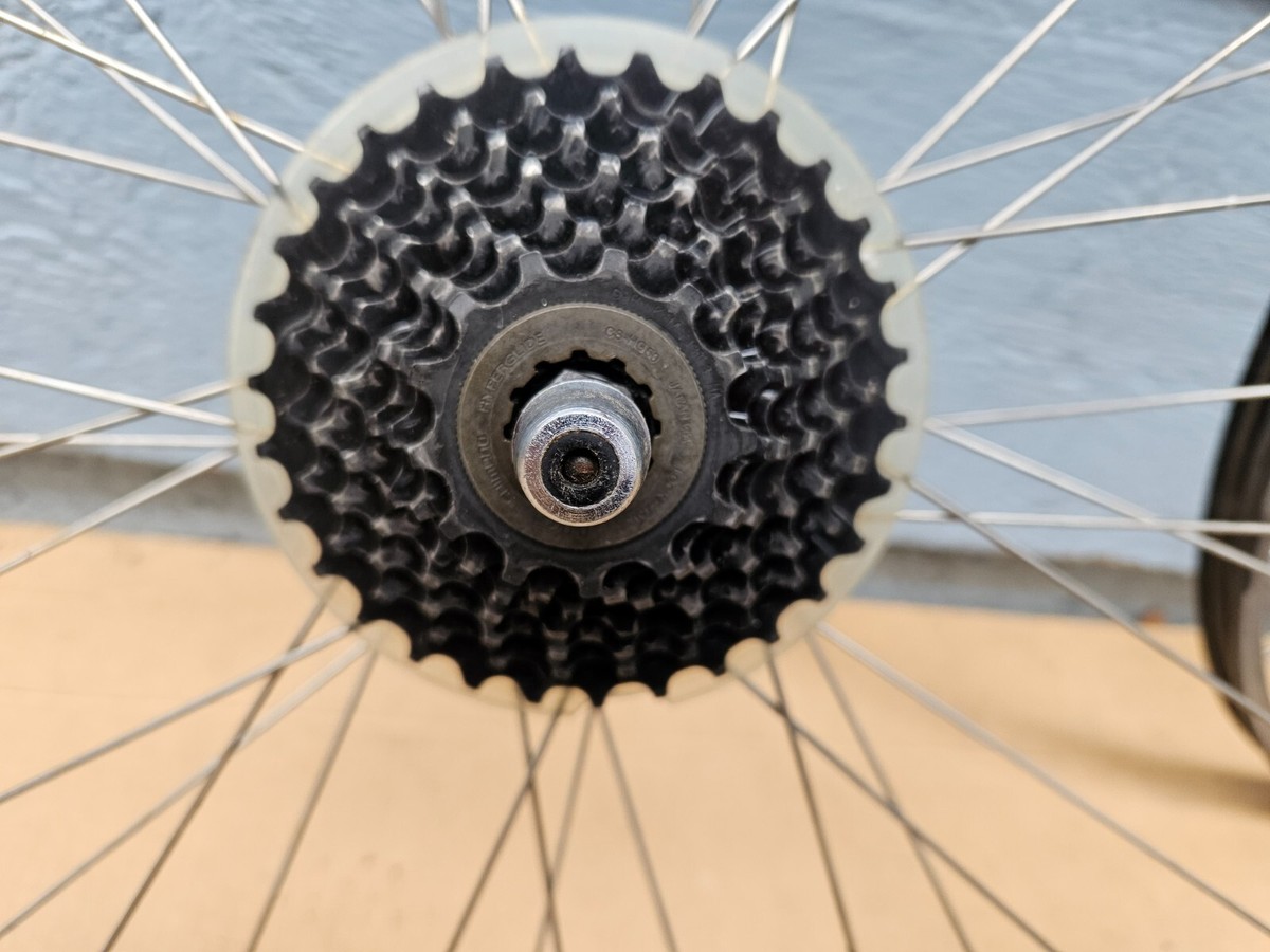 OLD MTB 前後ホイール DEORE DX&ARAYA CV-7 26インチ Shimano Deore XT M730/m732 Araya RM-14 26