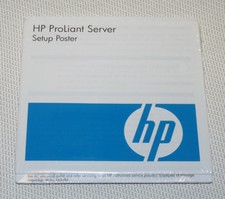 HP ProLiant Server Setup Poster CD and Doc. set 494951-001