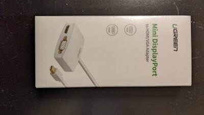 UGREEN Mini Display port to HDMI/VGA Adapter