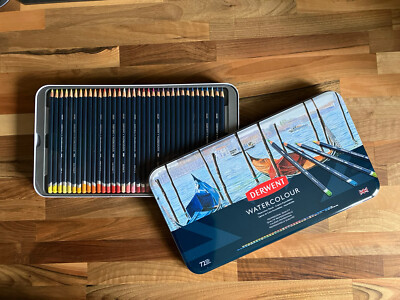 Derwent Aquarell Set 72 Stifte Neu Versiegelt