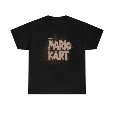 HBO Mario Kart The Last of Us Parody Tee