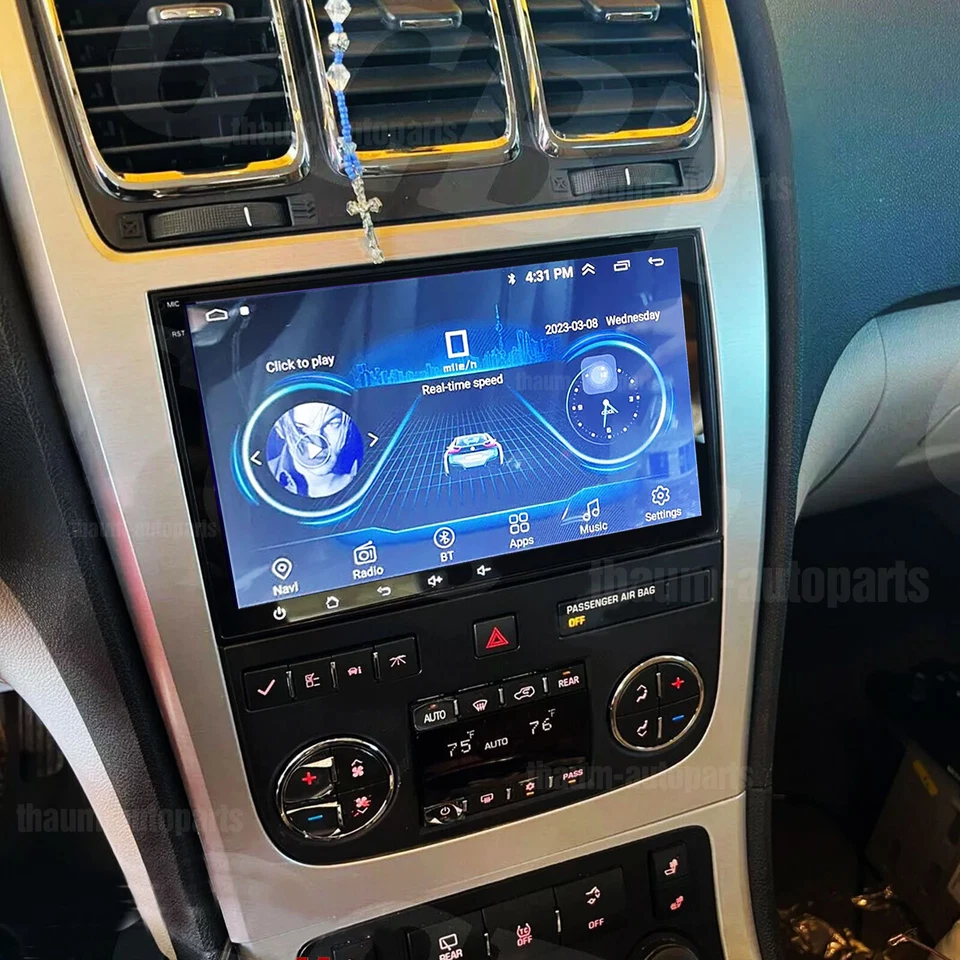 8" Android 13 Carplay para GMC Acadia 2008-2012 coche estéreo radio GPS navegación cámara Foto 2 de 4