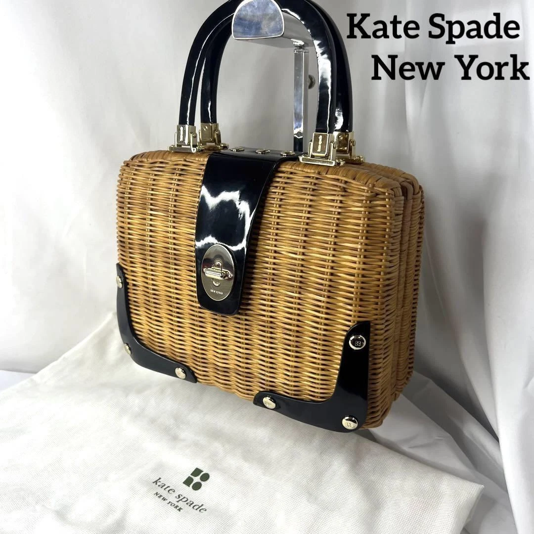 Kate spade rattan bag sale
