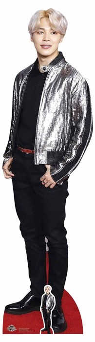 Jimin from Bangtan Boys Lifesize and FREE Mini Cardboard Cutout K-Pop